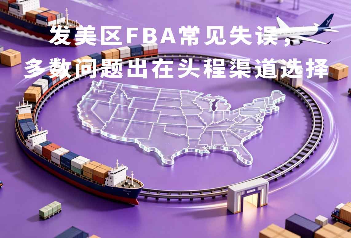 发美区FBA常见失误，多数问题出在头程渠道选择