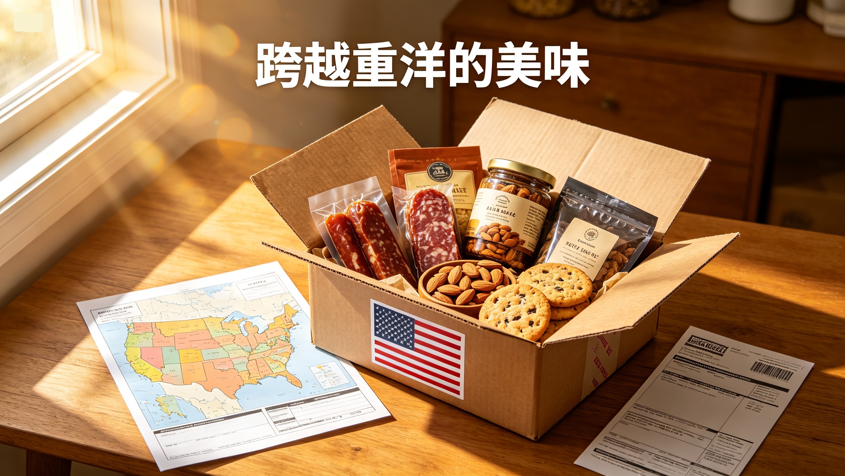 往美国邮寄食品，认准励兴国际，专业高